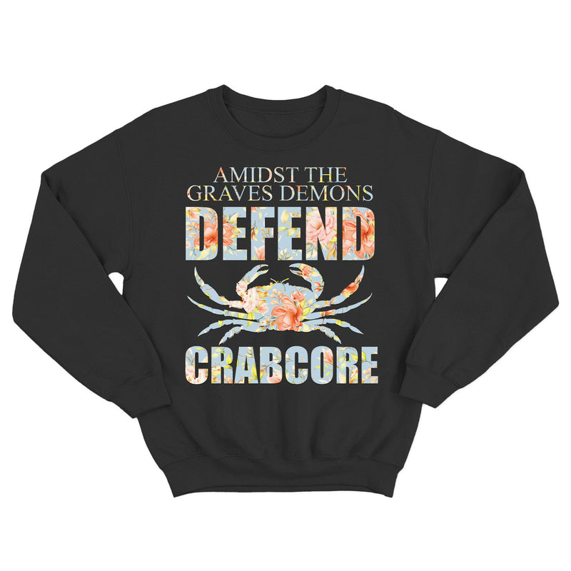 Defend Crabcore Crewneck